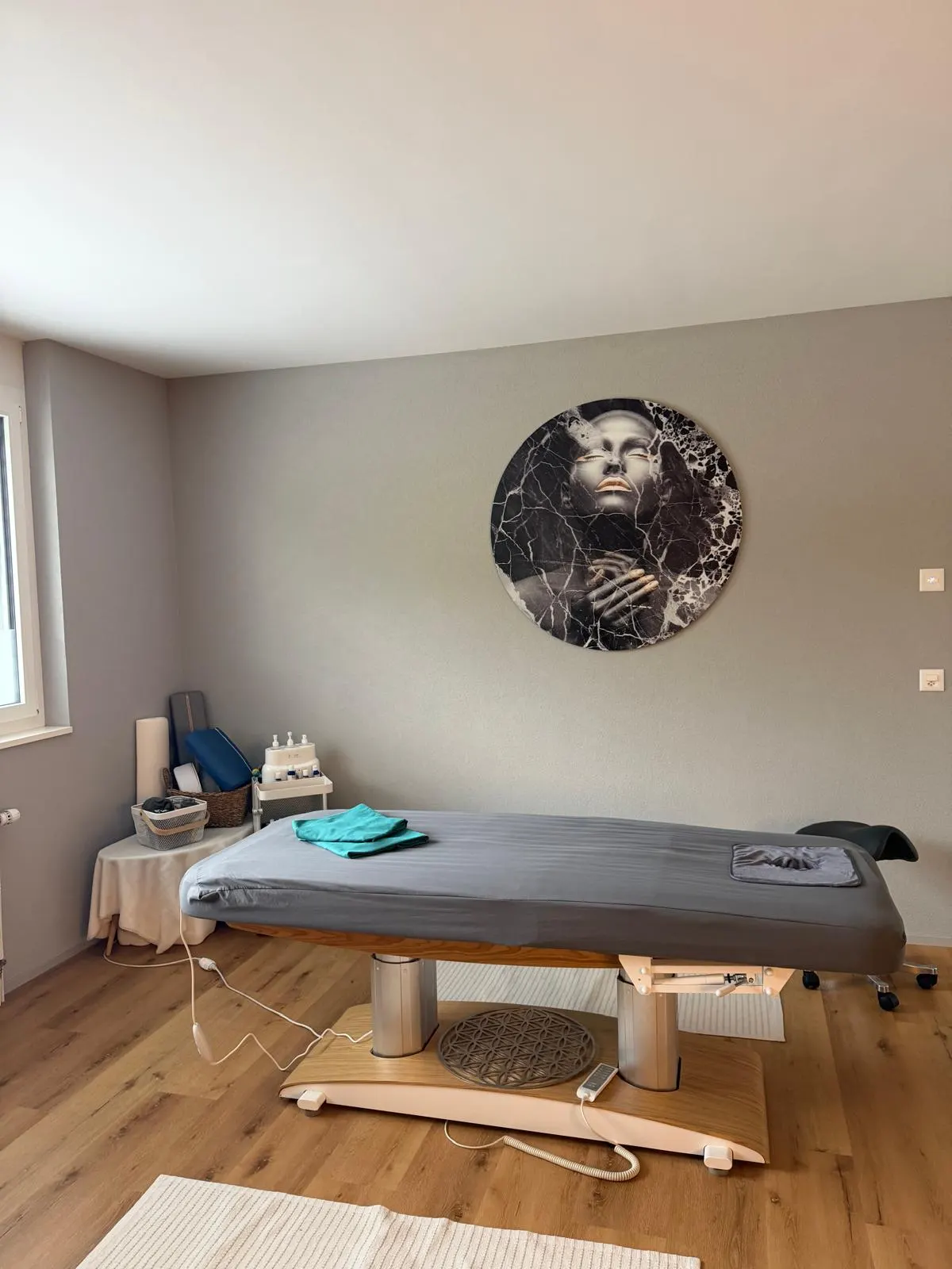 Table de massage du cabinet