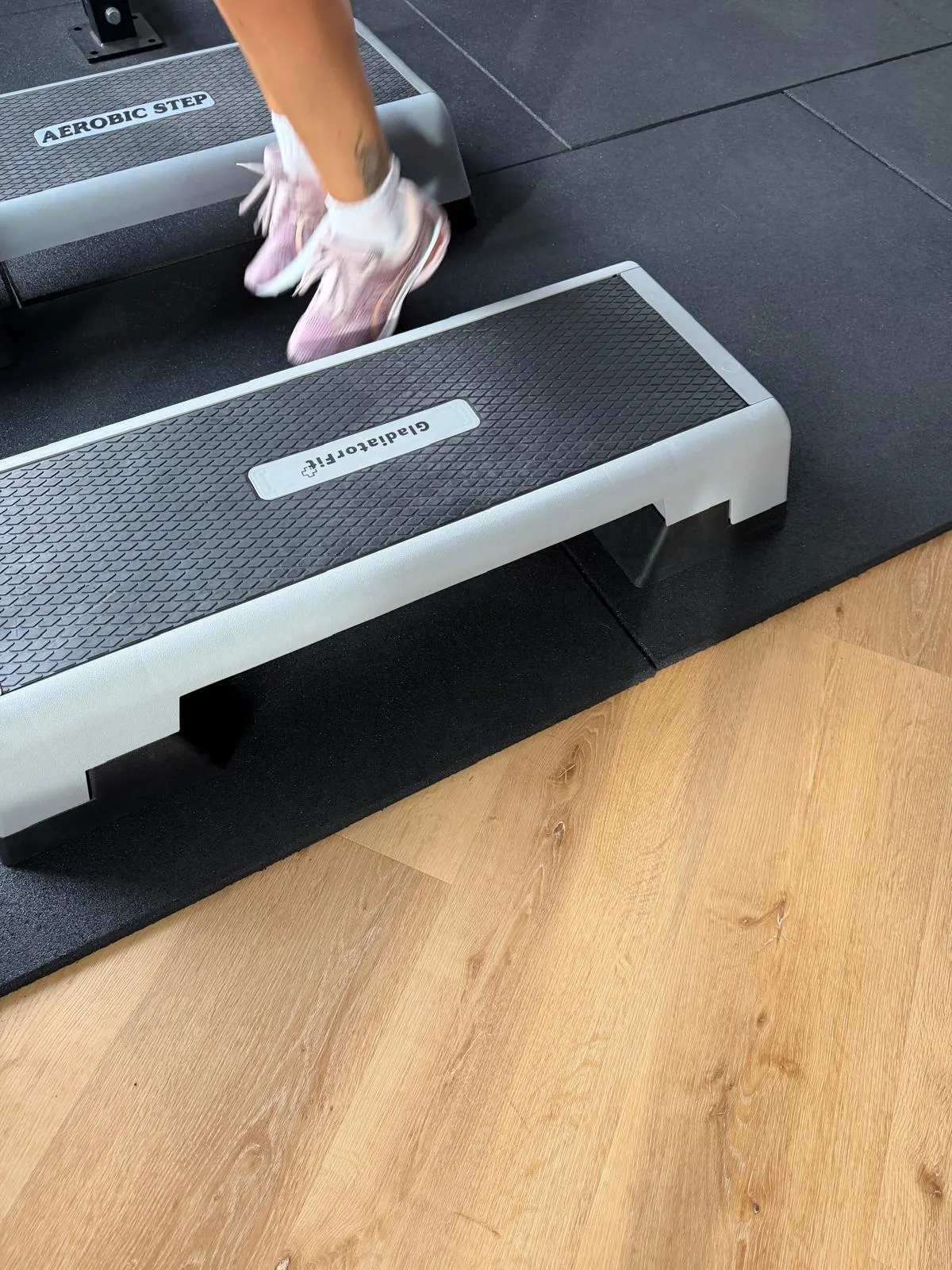 Step dans la salle de coaching